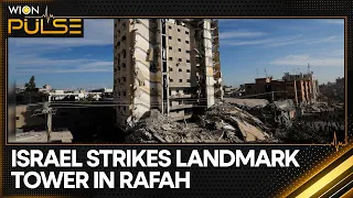 Israel Launches strike on residential tower in southern Rafah as Gaza ceasefire talks stall | WION