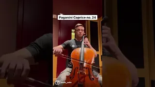 Paganini Caprice No. 24 — Cello