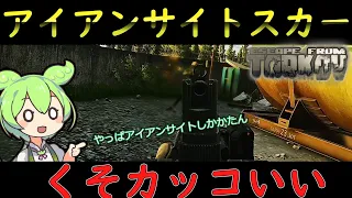 【タルコフ】#28 スカーと言ったらこのカッコいいアイアンサイト！【ずんだもん】【Escape From Tarkov】【EFT】