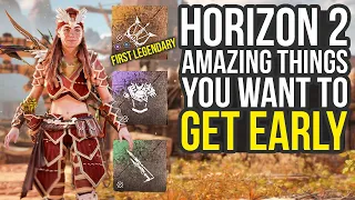 Horizon Forbidden West Tips And Tricks - Amazing Weapons, Armor & More You Can Already Get Early