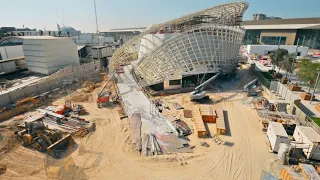 Final Timelapse - Luxembourg Pavilion I Expo 2020 Dubai