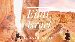 SOLO TRAVEL TO EILAT, ISRAEL VLOG !!! |  Dolphin Reef Eilat, Red Canyon, Camel riding ...