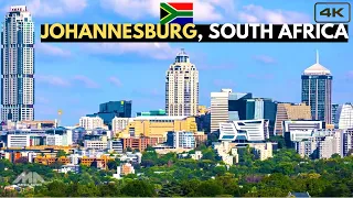 Johannesburg, South Africa 🇿🇦by Drone  4K Experience