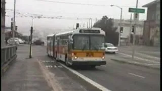 San Francisco MUNI Dieselbuses in 2000