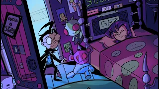 Invader Zim Dib & Gaz Rooms Timelapse