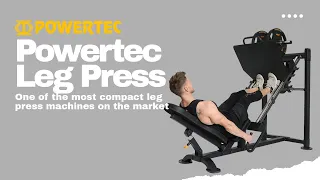 POWERTEC LEG PRESS -  Best Home Leg Press Machine With 1000Lb Capacity and Safety Stops