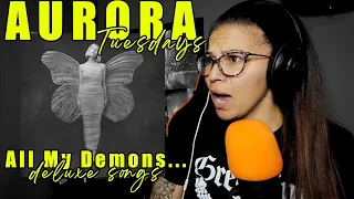 Aurora - All My Demons Greeting Me as a Friend | Deluxe Songs Reaction