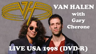 Van Halen (with Gary Cherone) - When it's Love, Jump and more... - Live in USA 1998 (DVD-R)