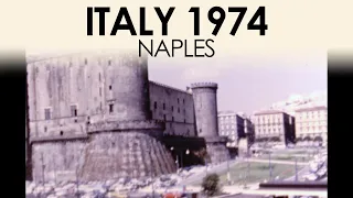 Archive footage of Naples in 1970s | Italy Super 8 home movie film