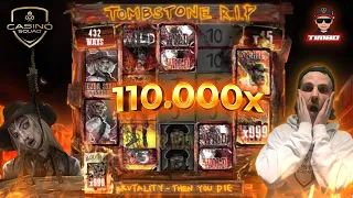 DID TOMBSTONE RIP PAID US OVER 100.000X? [CASINO SQUAD EN]