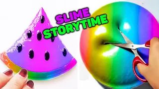 🌈🌈🌈Slime storytime! TEXT to SPEECH. Scary story.