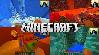 Minecraft FIND THE BUTTON WORLD with Vikkstar, Lachlan & Jerome