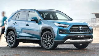 2022 Toyota RAV4 Edge AWD Hybrid (Facelift) | Rugged Medium SUV | Driving, Exterior & Interior