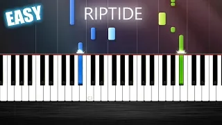 Vance Joy - Riptide - EASY Piano Tutorial by PlutaX - Synthesia