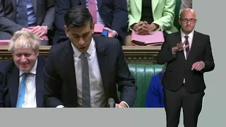 Chancellor of the Exchequer Spring Statement - 23 March 2022