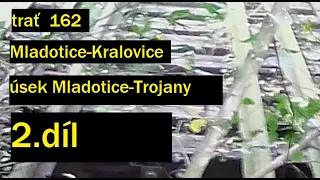 trať 162  - 2.díl -Mladotice-Trojany-Kralovice od roku 1997 mimo provoz