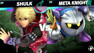 Super Smash Bros Ultimate Amiibo Fights 9pm Poll Shulk vs Meta Knight