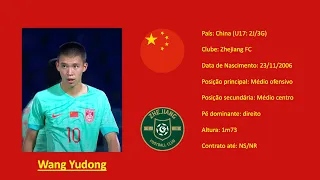 Wang Yudong | 王钰栋 | 2006 (China | Zhejiang FC) footage vs Tajikistan U17 [AFC U17]