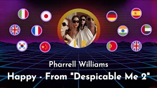 Pharrell Williams - Happy - From "Despicable Me 2" | Learn English with Music Lyrics