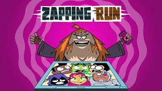 Teen Titans Go: Zapping Run - Sucked In And Trapped In TV Land (CN Games)