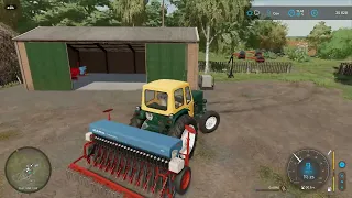 Farming Simulator 22  Посів пшениці і піджива карта Малинівка. ЮМЗ 6, МТЗ 82