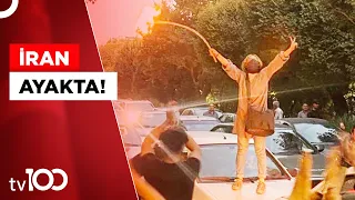 İranlı Kadınlar Başörtülerini Yaktı! | Tv100 Haber