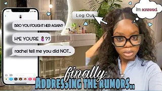 FINALLY addressing the rumors🗣️...|| y'all said WHAT about me?!?😡🤰🏾