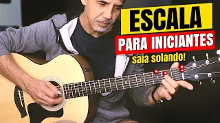 ESCALAS PARA INICINANTES - Menos é Mais - SAIA SOLANDO NA HORA! Prof. Sidimar Antunes🎸