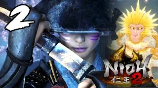 NIOH 2 Gameplay Walkthrough Part 2 (PS4)  [1080p HD] - First Boss: Mezuki