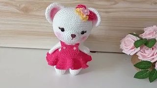 OSITO Amigurumi tejido a crochet paso a paso tutorial fácil para principiante rápido de hacer #easy