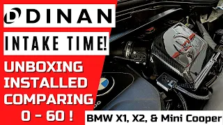 BMW X1 Dinan Intake Installed! | IT'S A WORK OF ART!