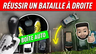 RÉUSSIR UN BATAILLE À DROITE : BOÎTE AUTOMATIQUE - PERMIS 2021 🚗💨