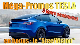 Tesla : MEGAPROMOS sur 3 jours ! bonus : un accessoire qui remplace le teslavision !