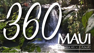 360 Maui Waterfall
