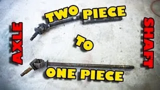 Dana 30 - 2 Piece to 1 Piece Axle Shaft Conversion - Part 1 of 2