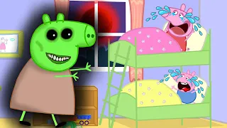 Zombie Apocalypse, Scary Mummy Pig Appear At The Bed Room🧟‍♀️ | Peppa Pig Funny Animation