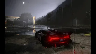 [⚡Animated Lights⚡]Lamborghini Veneno  Animated Lights For GTA 5 , Five-m