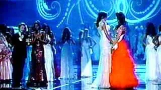 Miss Universe 2009 crowing moment.