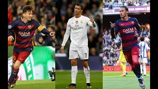 Messi,  Ronaldo & Neymar | skills & goals 2016/2017/2018 | HD