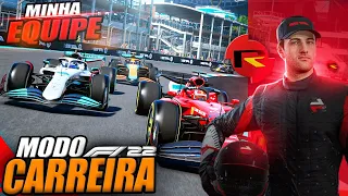 F1 2022: CORRENDO COM MINHA EQUIPE EM MIAMI E ESPANHA - MODO CARREIRA!