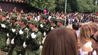 Парад 9 мая 2018 в Сухуме
