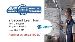 AME 2 Second Lean Tour: Progress Service (Ukraine)