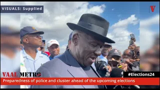 Minister Bheki Cele on police preparedness ahead of general elections