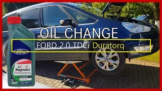 [FORD] Galaxy MK3 WA6 - OIL CHANGE - 2.0 TDCi Duratorq 140HP - UFWA