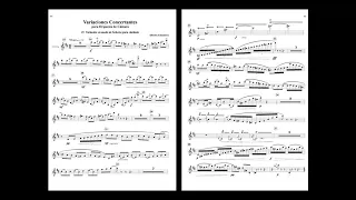 Variaciones Concertantes de Ginastera  - clarinete