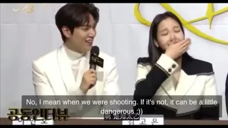 [ENG SUB] Lee Min Ho - Kim Go Eun | Sweet and Funny Moments During TKEM Press Conference