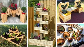 44 Creative Pallet Garden Ideas for Your Outdoor Space | garden ideas