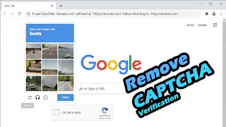 Remove CAPTCHA Verification I'm not a robot