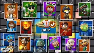 All Character Outfits Unlock (Beach Buggy Racing 2)