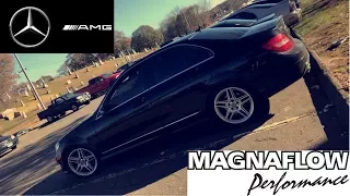 2014 Mercedes C300 (W204) - Magnaflow X Pipe Review Video (Inside & Outside)